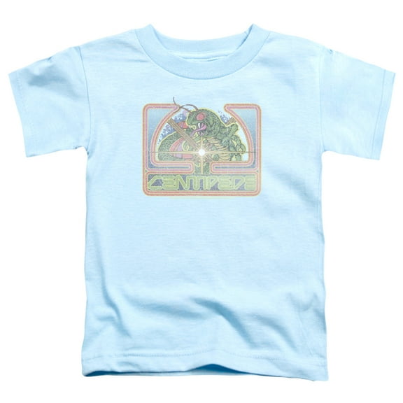 Atari Classic Centipede S/S Toddler T-Shirt Light Blue