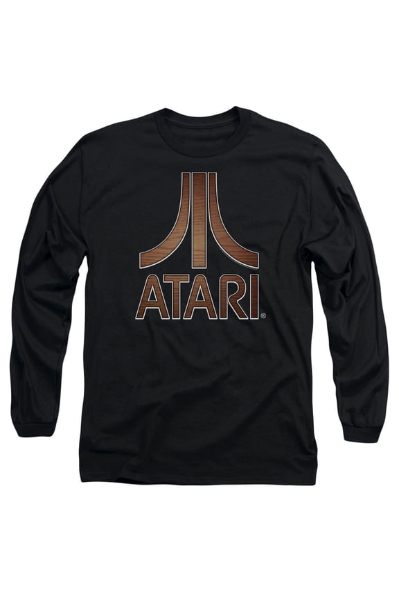 Atari - Classic Wood Emblem - Long Sleeve Shirt - Medium