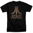 thumbnail image 1 of Atari Classic Wood Emblem S/S Adult 18/1 T-Shirt Black, 1 of 1
