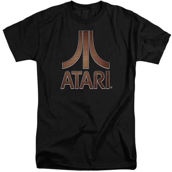 Atari - Classic Wood Emblem - Tall Fit Short Sleeve Shirt - XX-Large