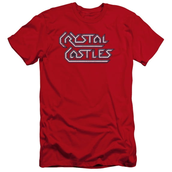 Atari - Crystal Castles Logo - Premium Slim Fit Short Sleeve Shirt - XX-Large