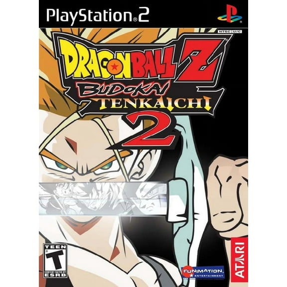 Restored Atari Dragon Ball Z Budokai Tenkaichi Fighting Video Game for PlayStation 2