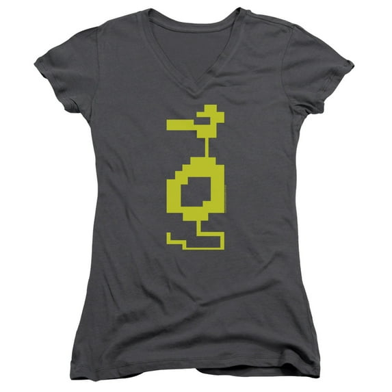 Atari Dragon Junior Women's T-Shirt V-Neck Charcoal