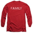 thumbnail image 1 of Atari Family Long Sleeve T-Shirt Adult 18/1 Red, 1 of 1