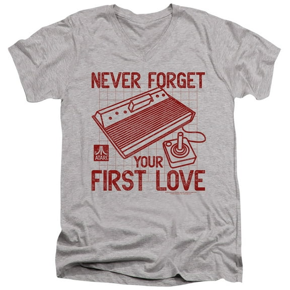 Atari - First Love - Slim Fit V Neck Shirt - Large