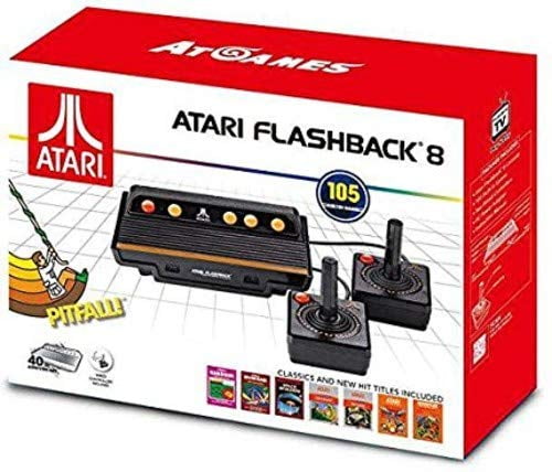 Atari Flashback 8 Classic Game Console - Retro Gaming - 120 Games
