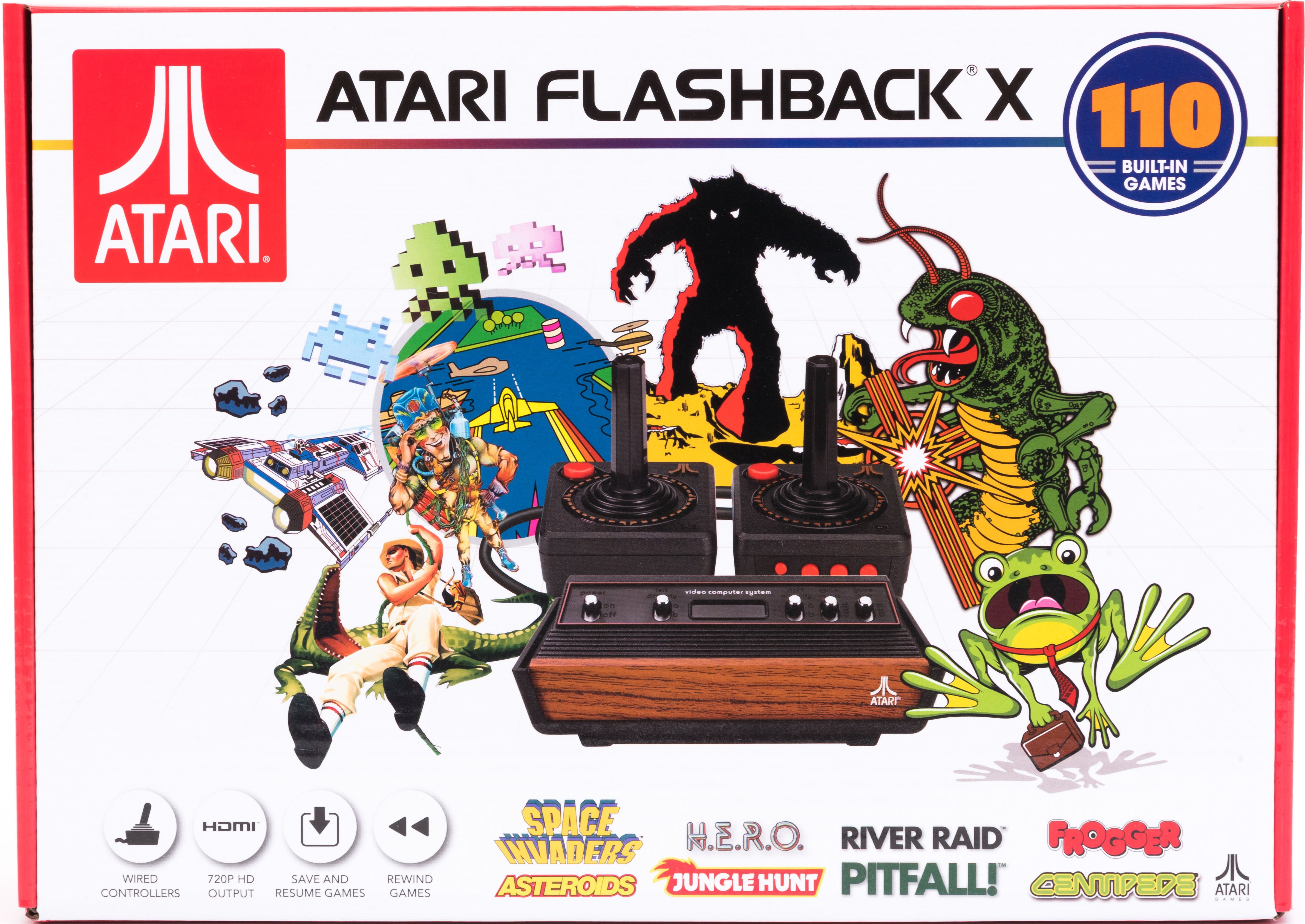 Console Atari Flashback X Tectoy, 110 Jogos, 2 Controles na Americanas  Empresas