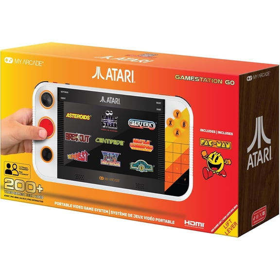 Atari Gamestation Go Portable Handheld Gaming System