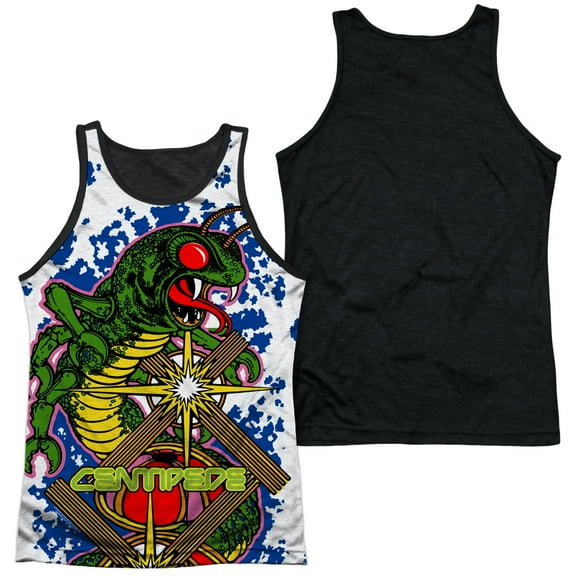 Atari - Insect Attack - Black Back Tank Top - Medium