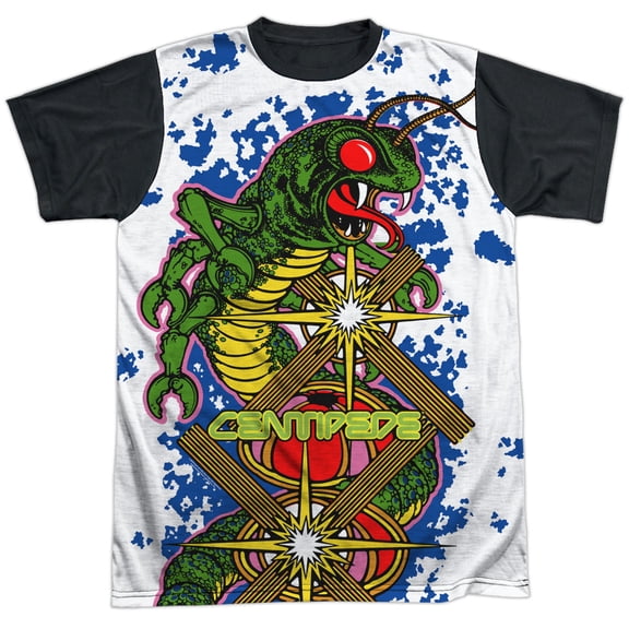 Atari Insect Attack Unisex Adult Halloween Costume Sublimated T Shirt