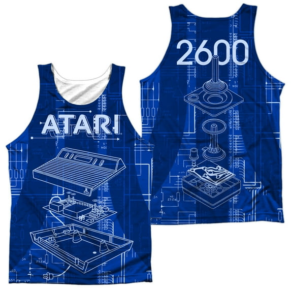 Atari - Inside Out (Front/Back Print) - Tank Top - XX-Large