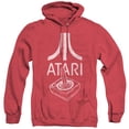 thumbnail image 1 of Atari Joystick Logo Adult Heather Hoodie Sweatshirt Red, 1 of 1