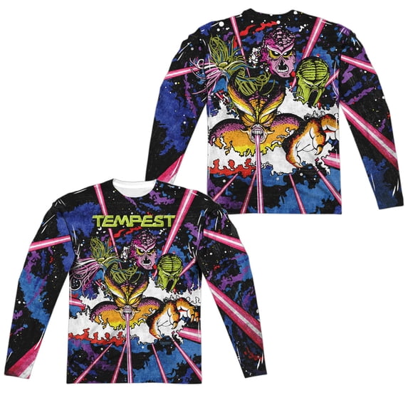 Atari - Key Art (Front/Back Print) - Regular Fit Long Sleeve Shirt - Small