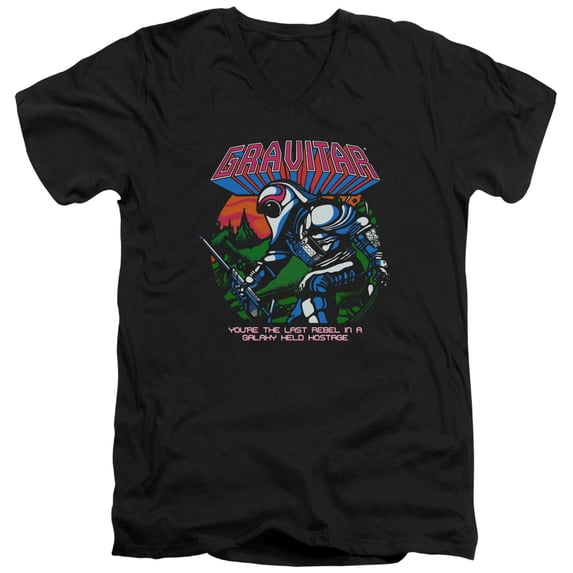 Atari - Last Rebel - Slim Fit V Neck Shirt - XX-Large