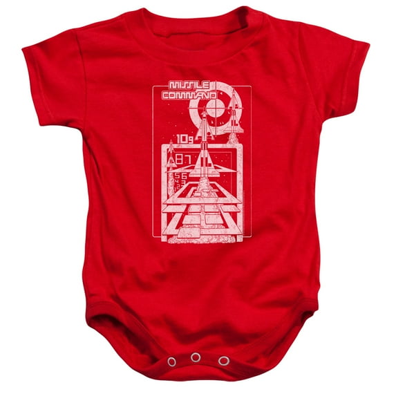 Atari Lift Off Infant Snapsuit Red 6Mos