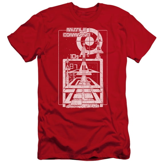Atari - Lift Off - Premium Slim Fit Short Sleeve Shirt - XX-Large