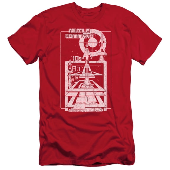 Atari Lift Off S/S Adult 30/1 T-Shirt Red