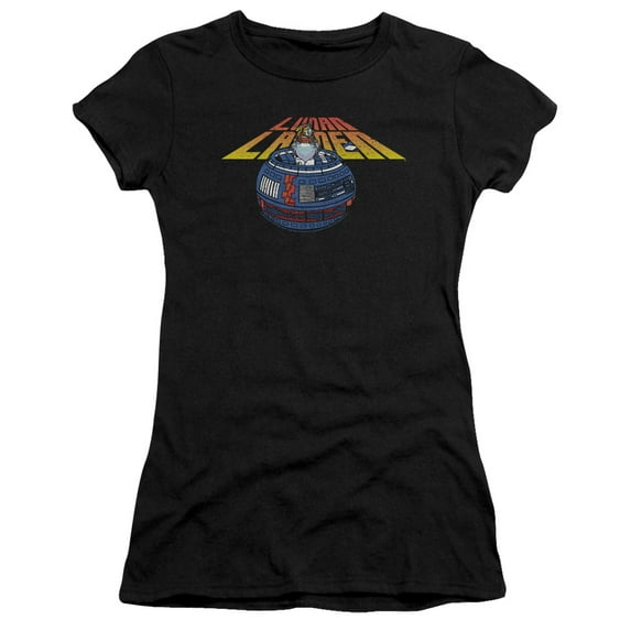 Atari Lunar Globe S/S Junior Women's T-Shirt Sheer Black