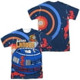 thumbnail image 1 of Atari Lunar Landing Unisex Adult Sublimated Costume T Shirt (Front/Back), 3X-Large Multicolor, 1 of 2