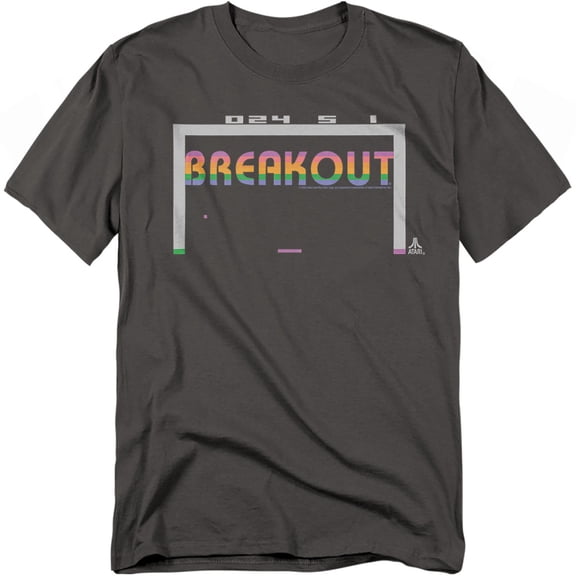 Atari T-Shirt Breakout 2600 Unisex Graphic Tee For Men & Women
