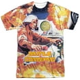thumbnail image 1 of Atari Men's  Missle Commander Sublimation T-shirt White, 1 of 2
