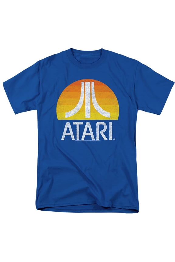 Men's Atari Sunrise Eroded T-shirt X-Large Royal Blue