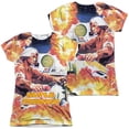 thumbnail image 1 of Atari - Missle Commander (Front/Back Print) - Juniors Cap Sleeve Shirt - X-Large, 1 of 2