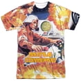 thumbnail image 1 of Atari Men's  Missle Commander Sublimation T-shirt White, 1 of 2