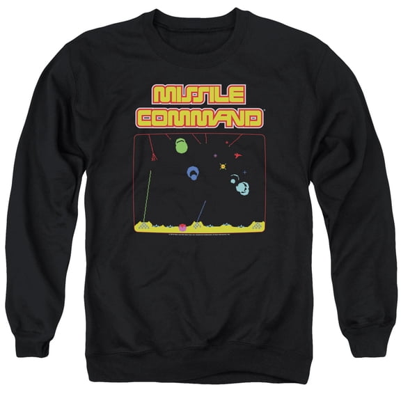 Atari - Missle Screen - Crewneck Sweatshirt - Small