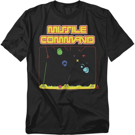 Atari T-Shirt Missle Screen Unisex Graphic Tee For Men & Women