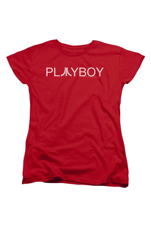 Atari Playboy S/S Women's Tee Red