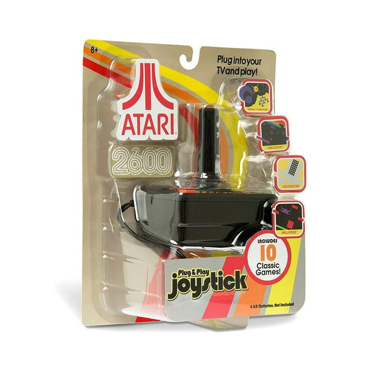 Atari Plug Play Joystick with 10 Games Walmart