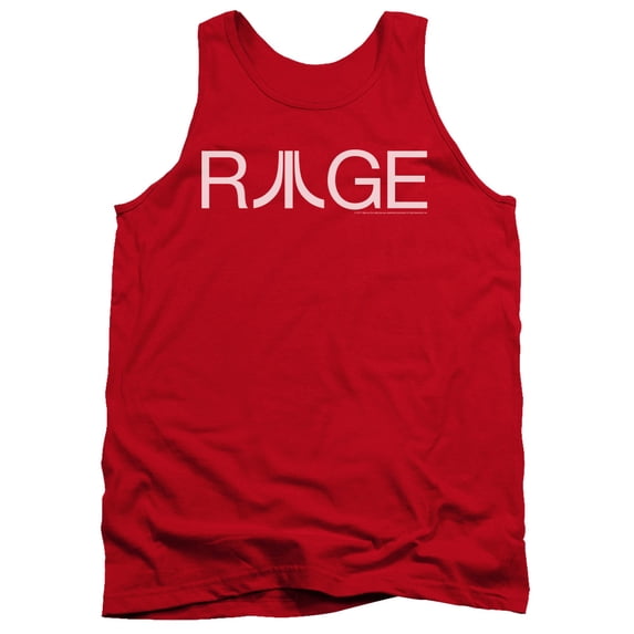 Atari Rage Adult Tank Top Red
