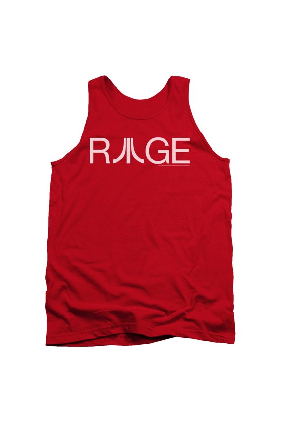 Atari Rage Adult Tank Top Red
