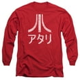thumbnail image 1 of Atari Rough Kanji Long Sleeve T-Shirt Adult 18/1 Red, 1 of 2