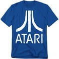 thumbnail image 1 of Atari T-Shirt Rough Logo Unisex Graphic Tee For Men & Women Royal&nbsp;, 1 of 7