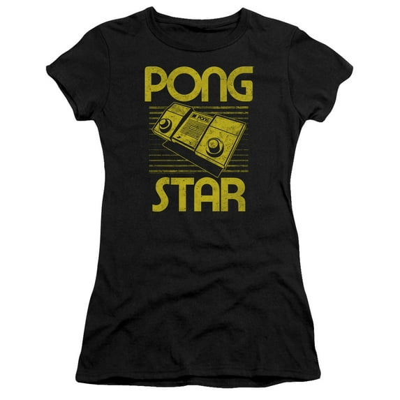 Atari Star S/S Junior Women's T-Shirt Sheer Black