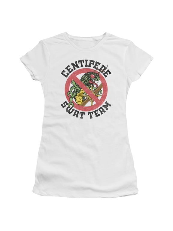 Atari Swat Team S/S Junior Women's T-Shirt Sheer White
