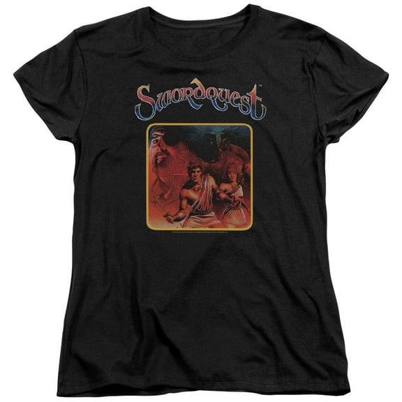 Atari - Swordquest - Women's Short Sleeve Shirt - XX-Large
