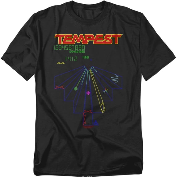 Atari T-Shirt Tempest Screen Unisex Graphic Tee For Men & Women