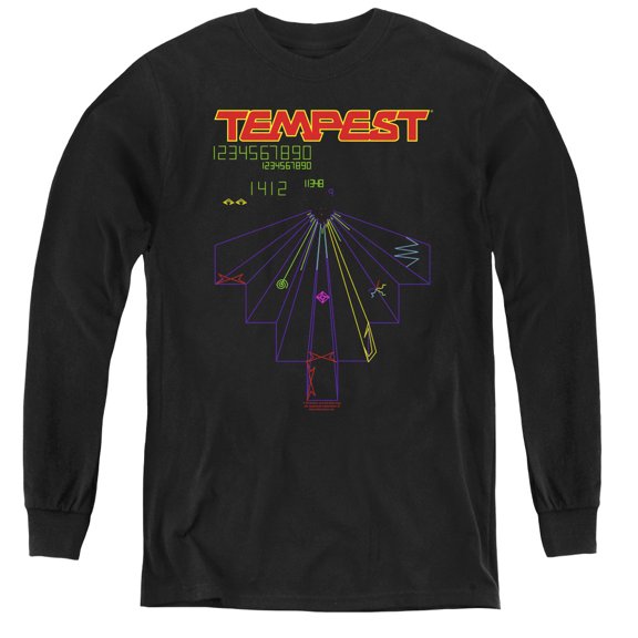 Atari - Tempest Screen - Youth Long Sleeve Shirt - Small