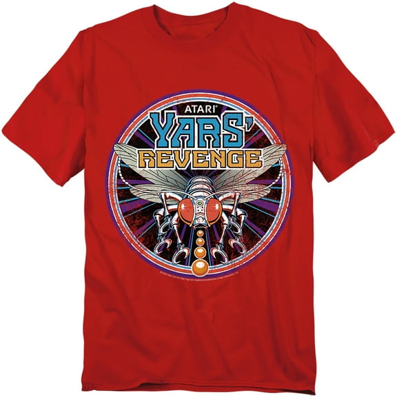 Atari T-Shirt Yars Revenge Patch Unisex Graphic Tee For Men & Women
