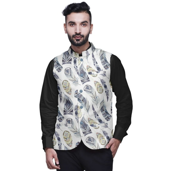 Atasi African Party Wear Jacket For Men Printed Casual Jackets Elegant Wedding Jacket-XX-Large