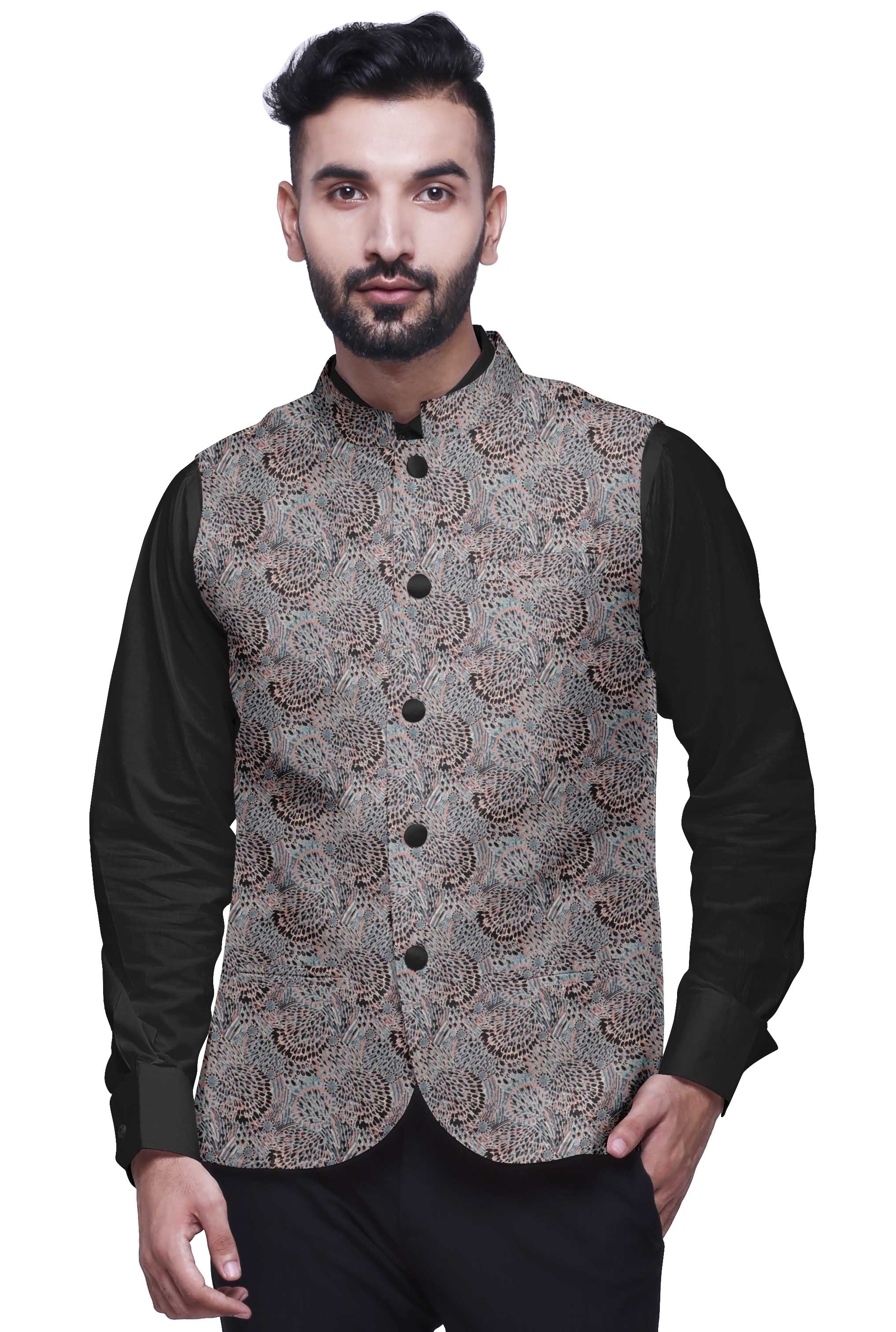 Men Purple Satin Nehru Jacket by Virat Fashions (1pc) | Fashion, Nehru  jackets, Purple satin