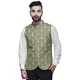 thumbnail image 1 of Atasi Block Party Wear Jacket For Men Printed Casual Jackets Elegant Wedding Jacket-Small, 1 of 6