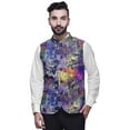 thumbnail image 1 of Atasi Blue2 Architectural Party Wear Jacket For Men Printed Casual Jackets Elegant Wedding Jacket-XX-Large, 1 of 6