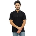 thumbnail image 1 of Atasi Casual Half Sleeves Men's Cotton Mandarin Collar Shirt Tunic-Medium, 1 of 5