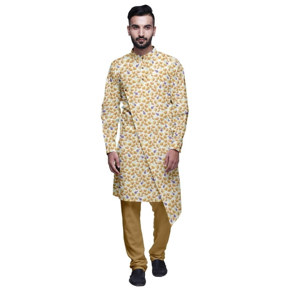 Atasi Cotton Long Kurta Pajama Set For Men Designer Casual Kurta Pajama Clothing