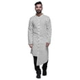thumbnail image 1 of Atasi Cotton Printed Kurta Set For Men Designer Casual Kurta Pajama Clothing, 1 of 2