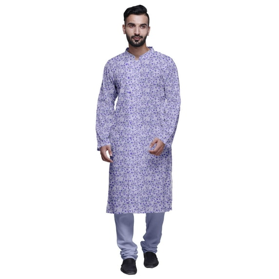 Atasi Cotton Printed Long Kurta Pajama For Men Designer Casual Kurta Pajama Clothing
